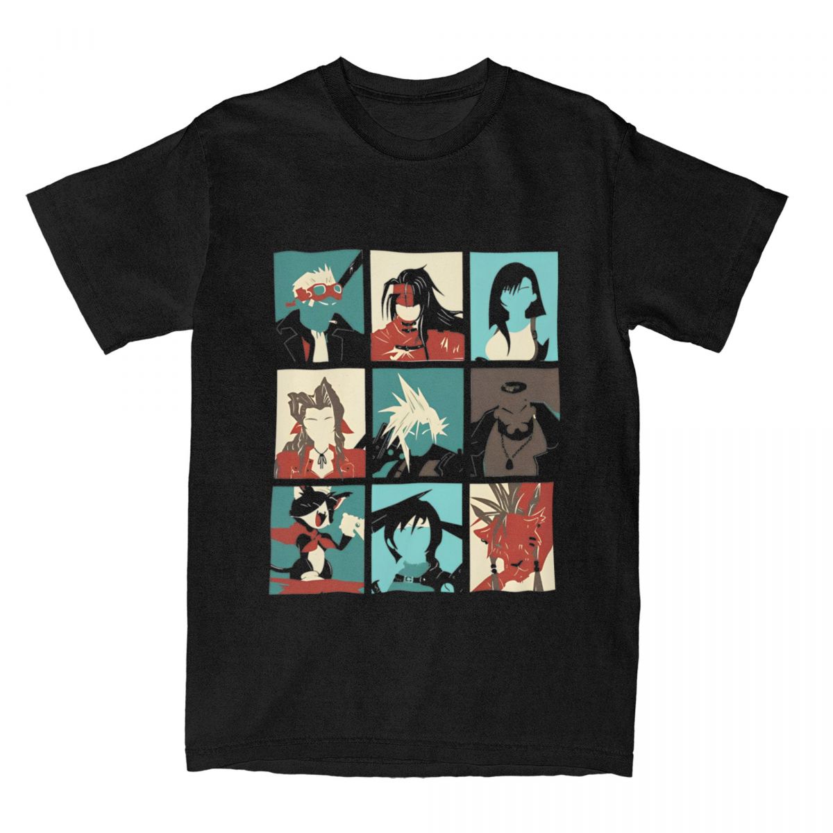 Retro Gaming T Shirt - 男性用ファンタジーTシャツ,7レトロ,コットン,ゲームポスター,ラウンドネック,ヒップホップスタイル,特大トップス,ビーチ,y2k,素晴らしいオファー
