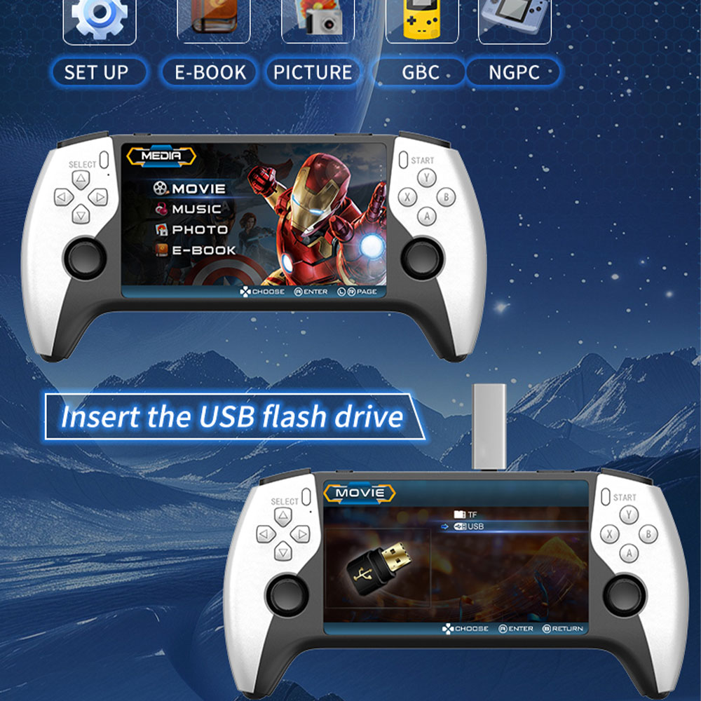 2026年新型SF3500 5インチ携帯ゲーム機 PS1 G - Retro Gaming Kiosk のレビューと価格