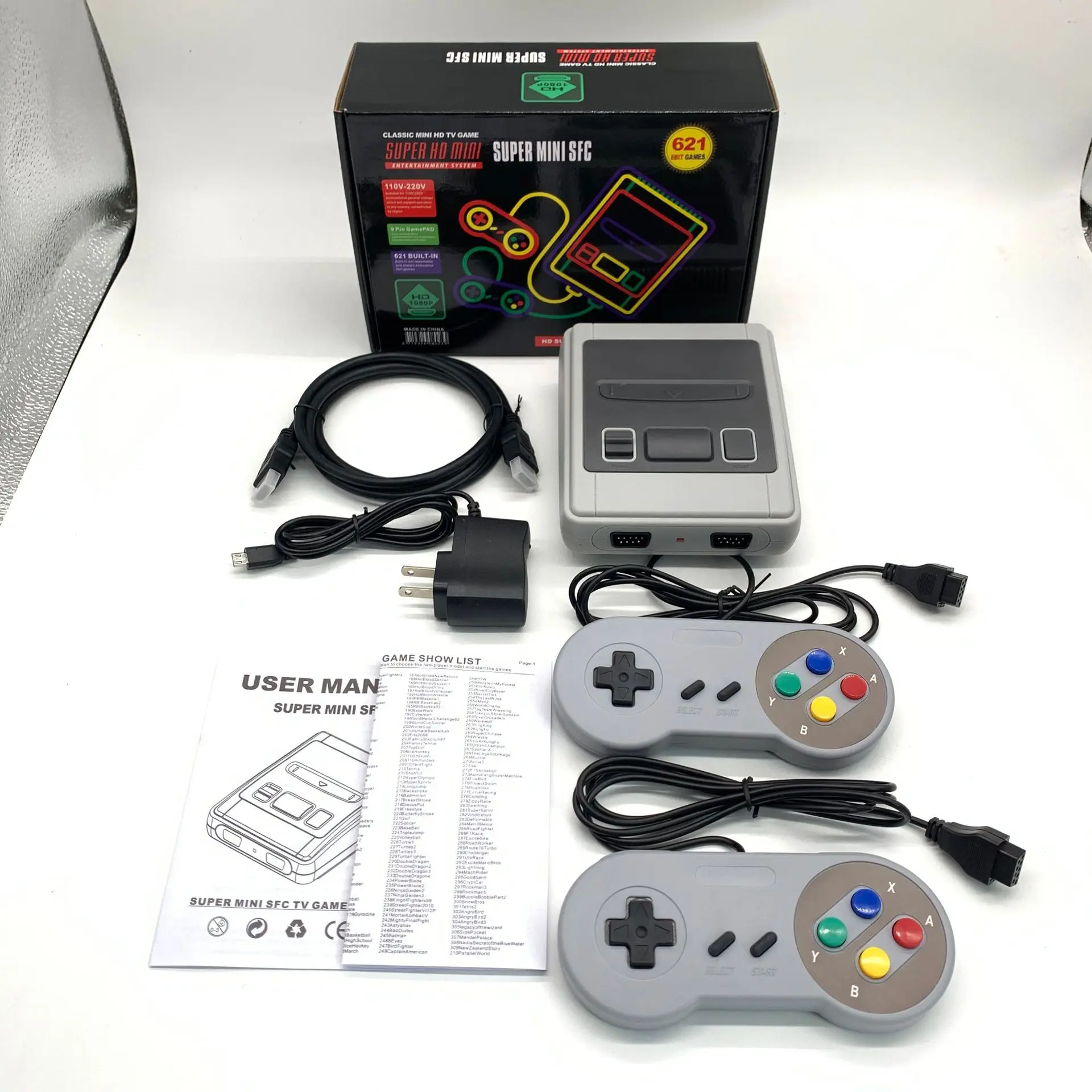 SFC621 4K HDMIミニレトロSNESビデオゲームコ - Retro Gaming N64 のレビューと価格
