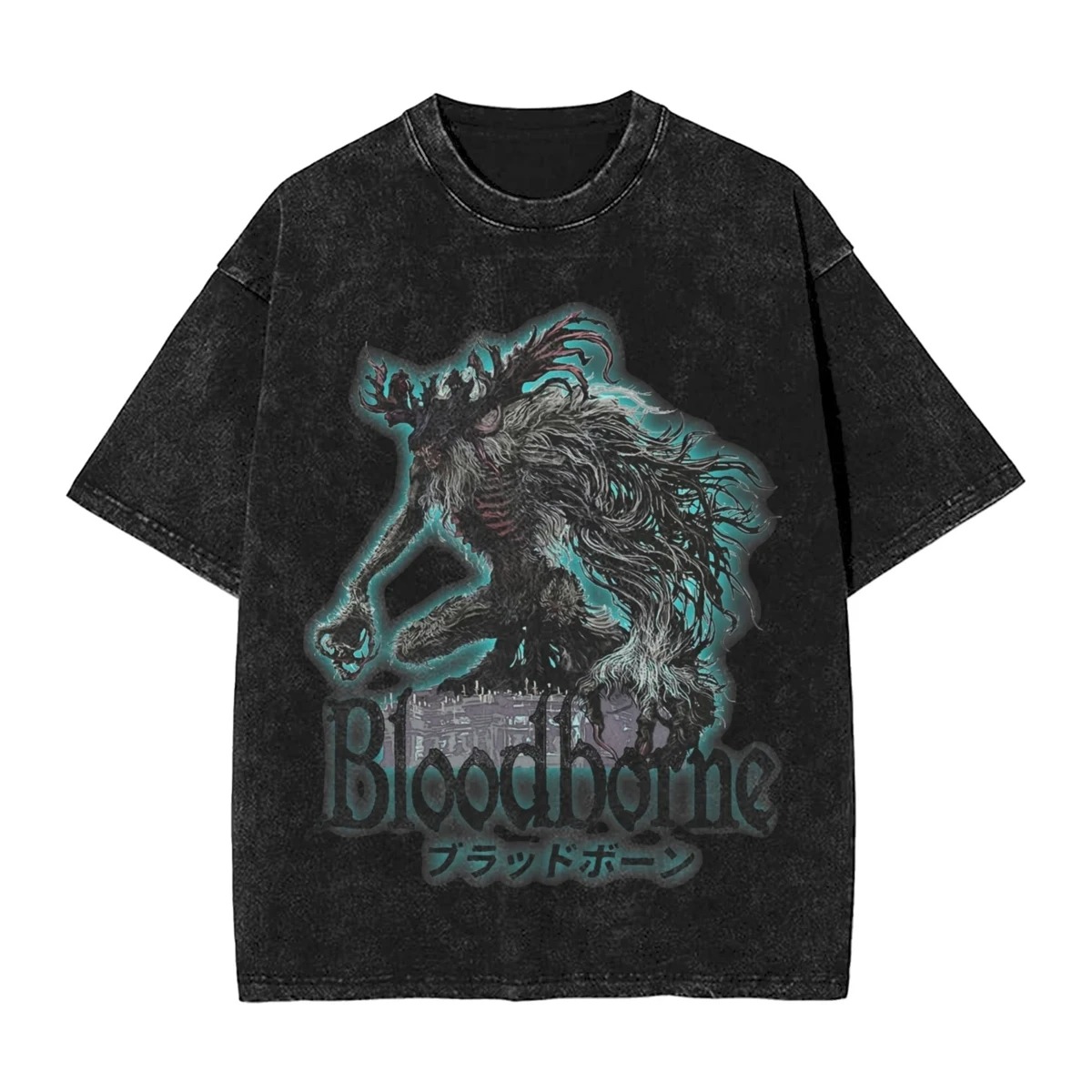 ホット販売クトゥルフ神話テーマゲーム Bloodborne  - Retro Gaming T Shirt のレビューと価格