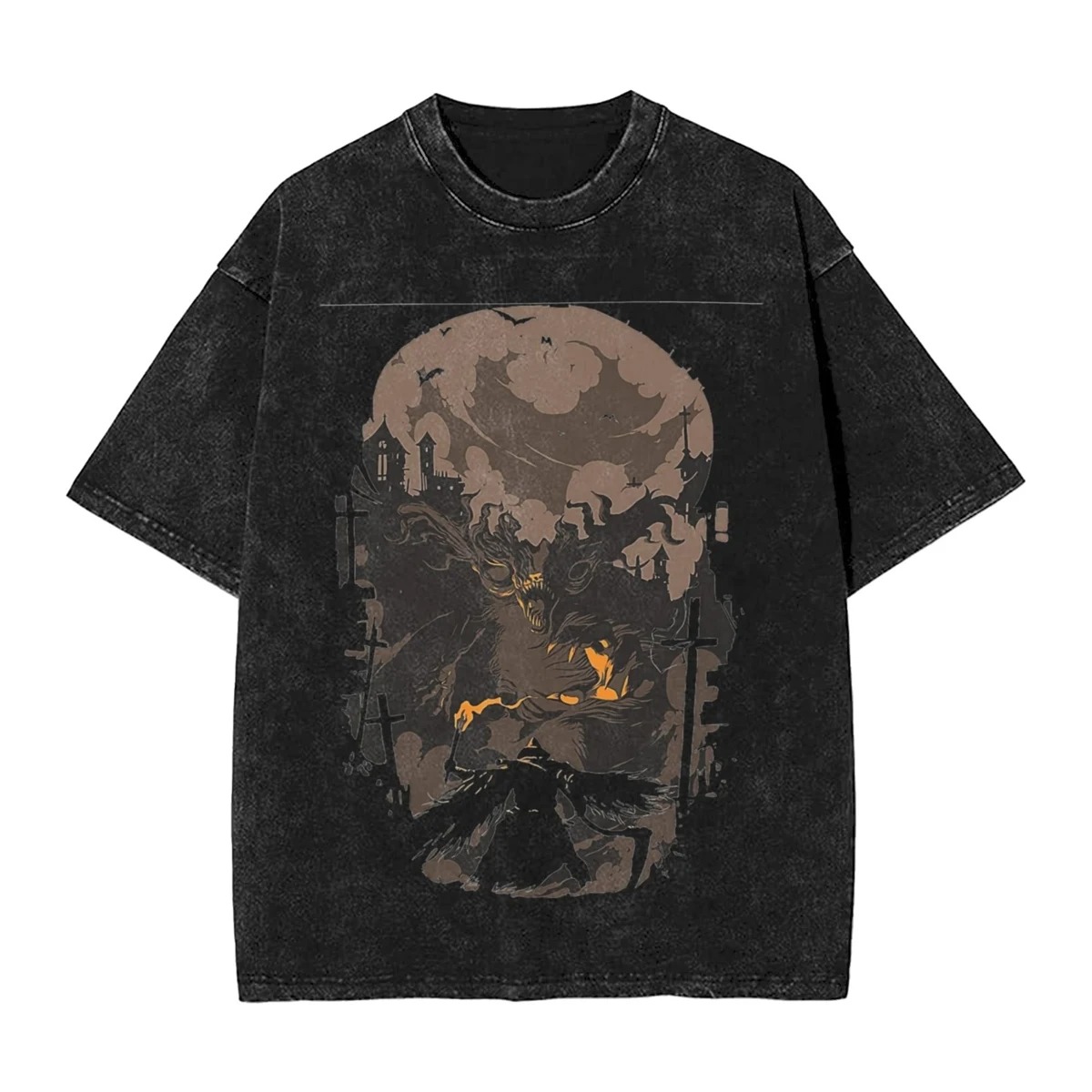 ホット販売クトゥルフ神話テーマゲーム Bloodborne  - Retro Gaming T Shirt のレビューと価格